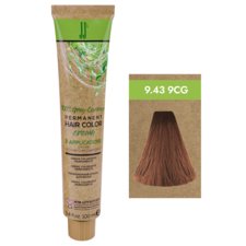 Permanent Hair Color JJ's Gray Coverage 100ml - 9.43-9CG Copper Gold Very Light Blond